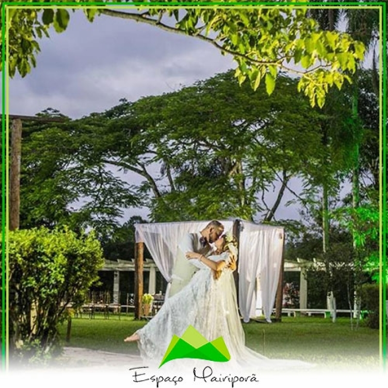 Aluguel de Casamento no Sítio Vila Esperança - Casamento em Chácara