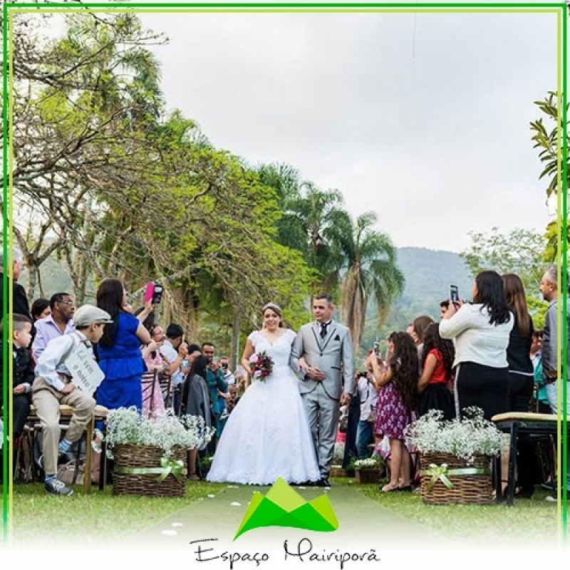 Aluguel de Sítio para Casamento Alugar Jardim Guarapiranga - Casamento no Sítio