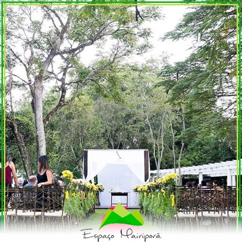 Aluguel de Sítio para Casamento no Campo Parque São Domingos - Sítio com Capela para Casamento