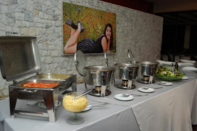 Buffet para Festa Debutante Nossa Senhora do Ó - Buffet de Festa de Quinze Anos