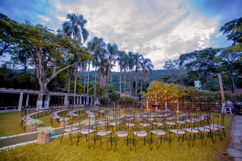 Empresa de Festa de Casamento na Chácara Parque São Lucas - Festa de Casamento ao Ar Livre