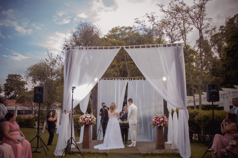 Festa de Casamento ao Ar Livre Orçamento Parque São Domingos - Festa de Bodas de Casamento