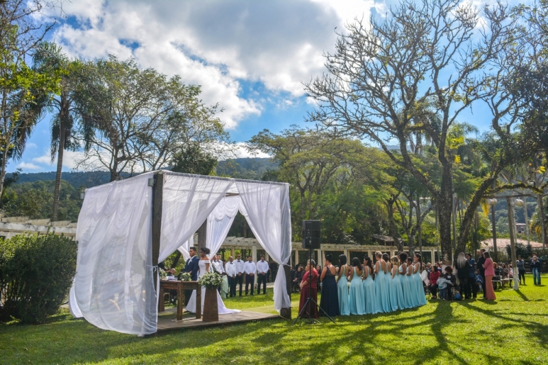 Festa de Casamento ao Ar Livre Brasilândia - Salão para Festa de Casamento