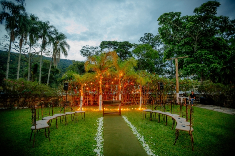 Festa de Casamento Simples Serra da Cantareira - Festa de Casamento na Chácara