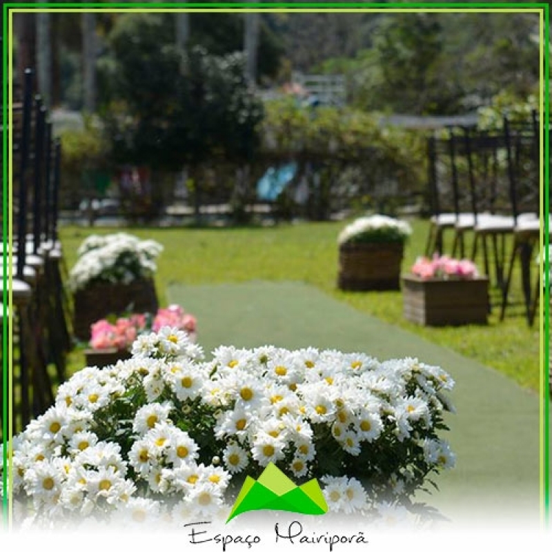 Locação de Espaço para Festas e Eventos Nossa Senhora do Ó - Locação de Espaço para Casamento no Campo