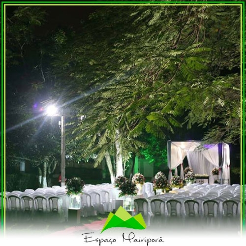 Locação de Espaço Valor Serra da Cantareira - Locação de Espaço para Casamento no Campo