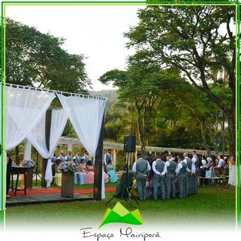 Onde Encontro Espaço para Casamento no Campo Jardim Guarapiranga - Salão de Festa para Casamento