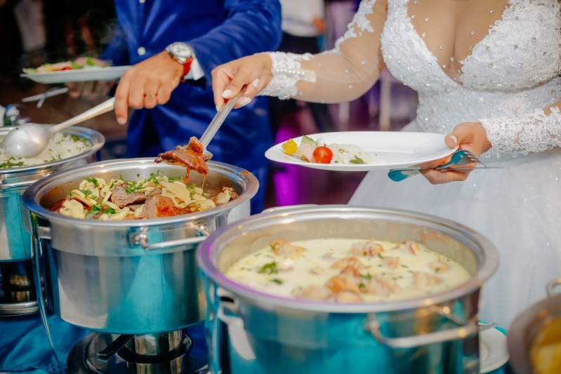 Preço de Buffet Chique para Casamento Água Rasa - Buffet Casamento ao Ar Livre