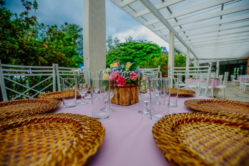 Preço de Buffet para Casamento no Aberto Franco da Rocha - Buffet de Casamento Mini Wedding