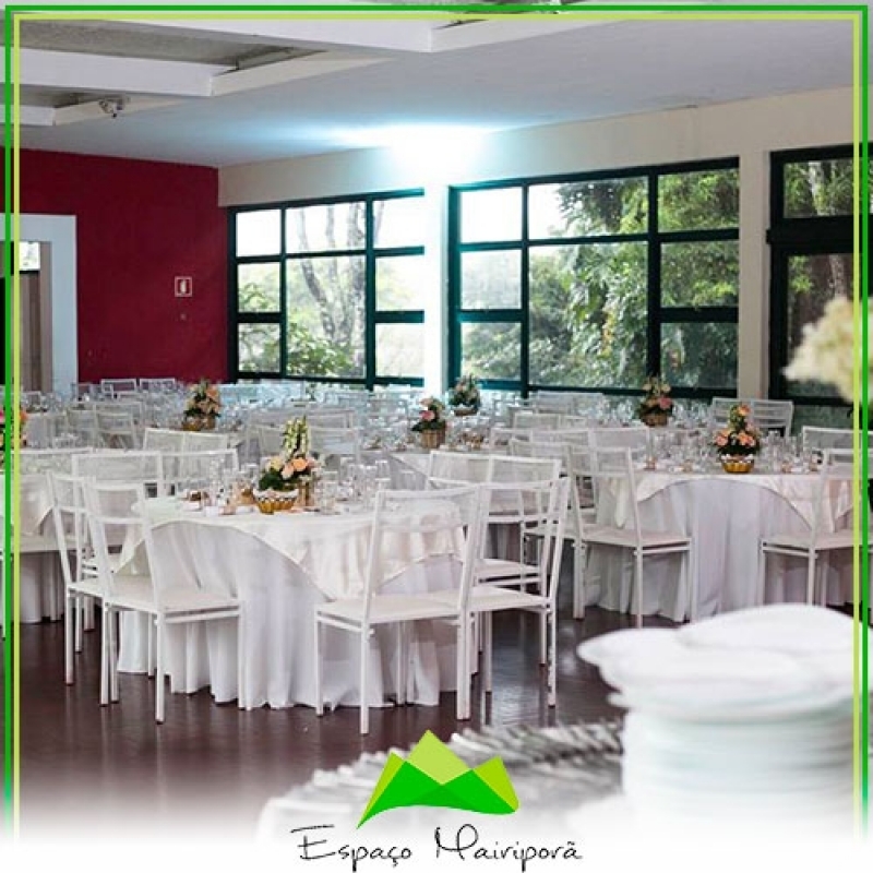 Quanto Custa Locação de Espaço com Buffet Mairiporã - Locação de Espaço para Casamento