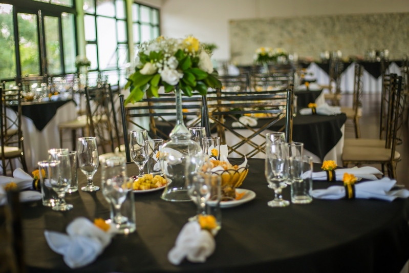 Salão de Festa com Buffet Orçamento Cachoeirinha - Salão de Festa para Casamento Rústico