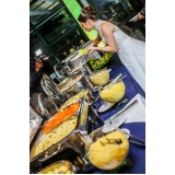 valor de buffet para casamento simples Santana